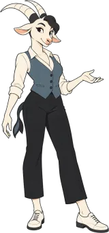 Capri, the Capricorn character