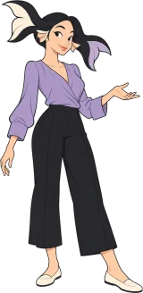 Pia, the Pisces character